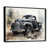 Black Floater Framed