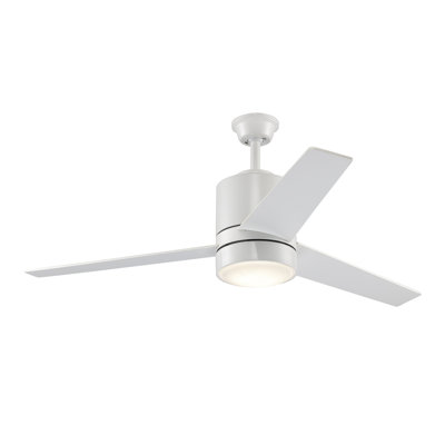 Ventilateur de plafond blanc 52 po Finnley
