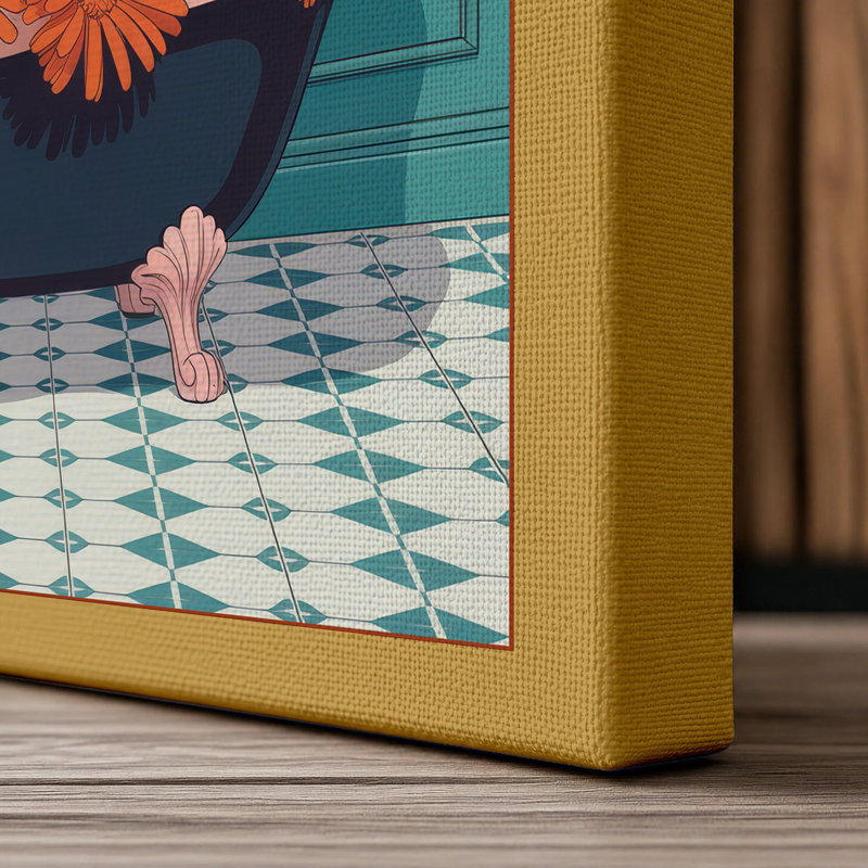 Print, 24x16 - 61.0 x 40.6 cm, Ochre Border