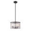 Luminaire suspendu tambour 3 lumières Occh silicone-1434456700