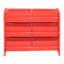 Disney Cars Lightning Mcqueen Toy Storage Unit: 6-Box Organizer for Bedroom - Made from Engineered Wood/Fabric/Metal - Easy Assembly and Clean Up