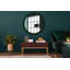 Huldar Glass Flat Wall Mirror