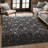 Machine Washable Indoor/Outdoor Chantille ACN2567 Abstract Rug-397479-397478