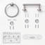 Ensemble de quincaillerie de salle de bain 2 pièces Celestine-99127137