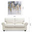 «Golden Lighting 1 Textured Metallic» par Martin Edwards, reproduction d'art sur toile tendue
