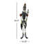 Metal Halloween Skeleton Soldiers (Set Of 2)-1030297727