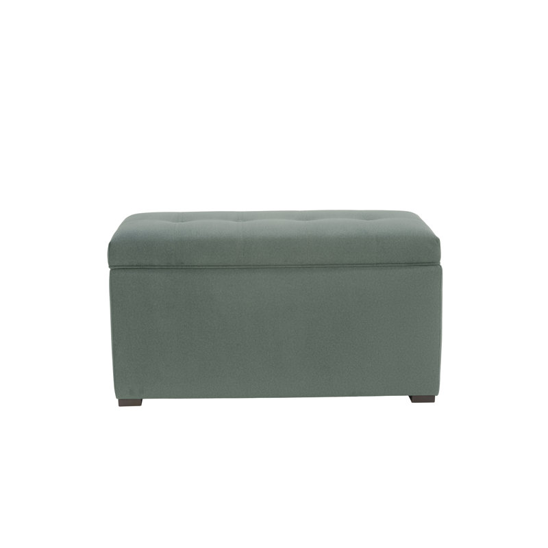 Angela Lift Top Storage Bench, Geen