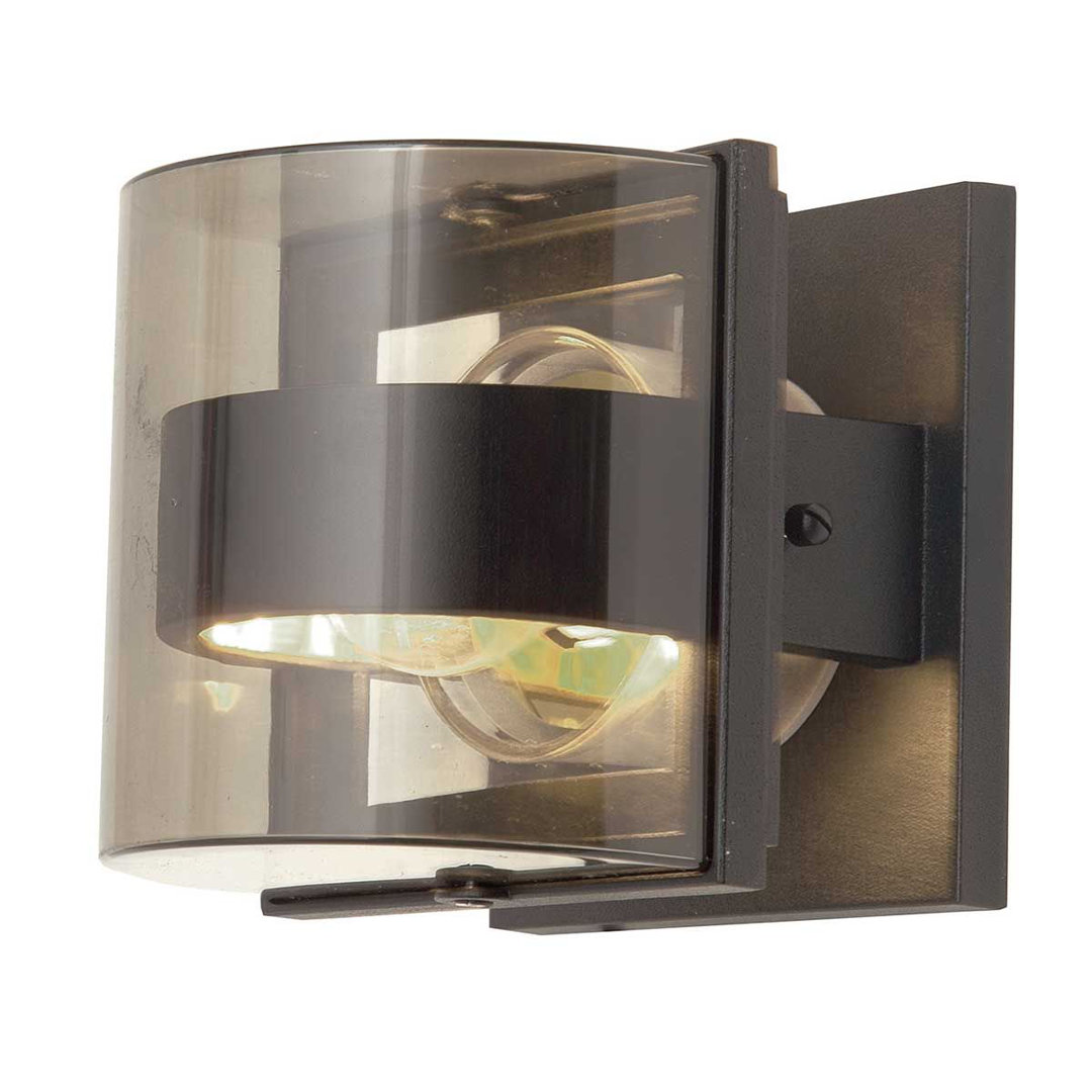 Windrowe Graphite 16cm H Outdoor Flush Mount