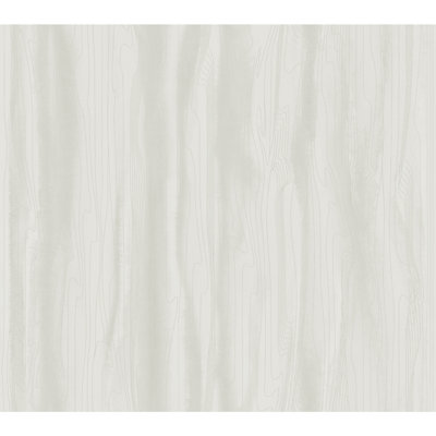 Fantasy Faux Bois Wood & Shiplap Wallpaper Roll by Candice Olson
