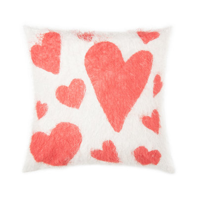 Cotton Blend Throw Pillow