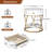 2-Tier Round End Table with Drawer-1180225852