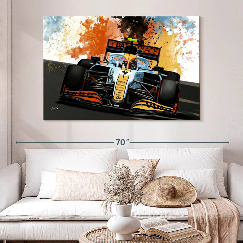 Mehar Lando Norris, 34" H x 51" W