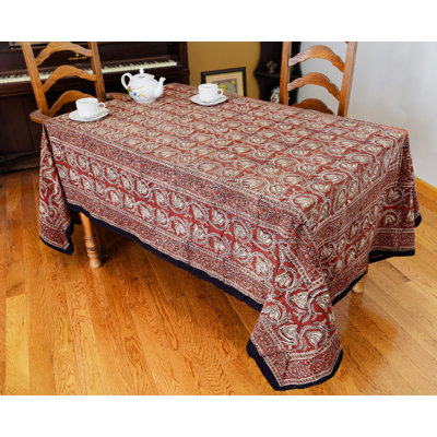 Oppenheimer Dabu Vine Block Printed Tablelcoth