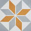 Assila 8" x 8" Cement Patterned Wall & Floor Tile-36587808