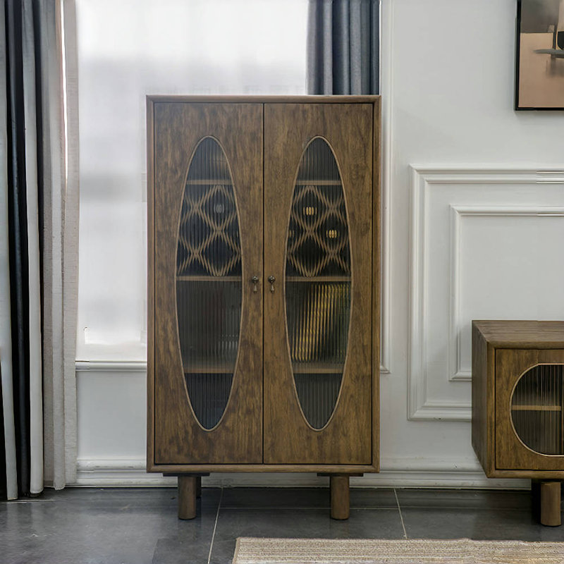Vitrine design français rétro