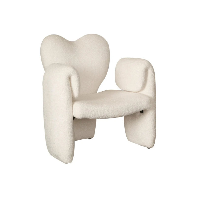 Fauteuil d'appoint Didi, Blanc