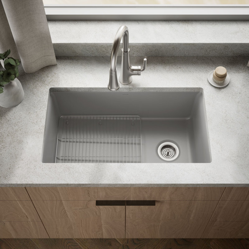 Kennon 33" L x 22" W Undermount Kitchen Sink