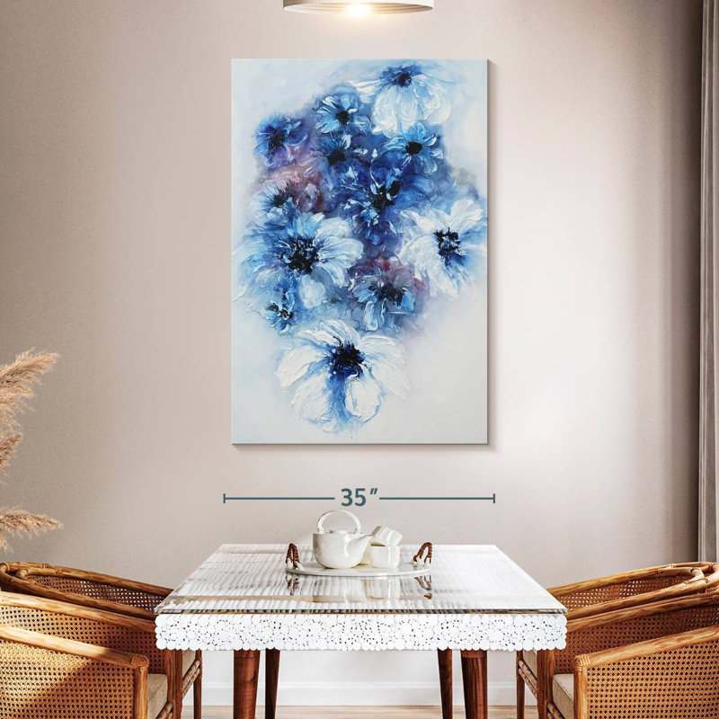 Avery Blue Dreams, 51" H x 34" W