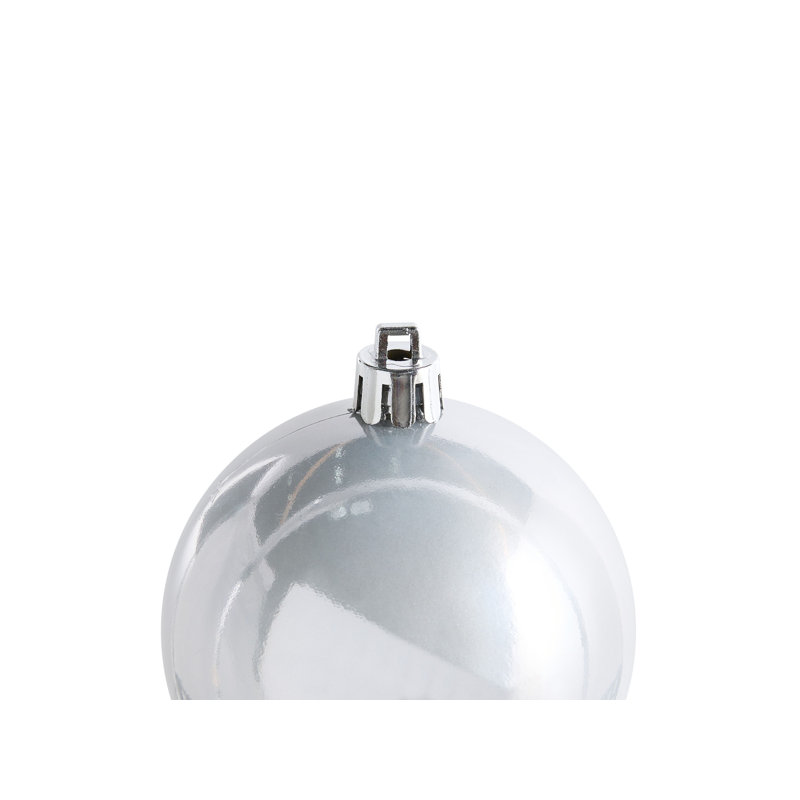 8cm Solid Colour Plastic / Acrylic Bauble