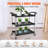 37.4'' H x 32.7'' W Utility Cart with Wheels