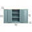 Kenlei 6 Shutter Door Accent Cabinet-1741636870
