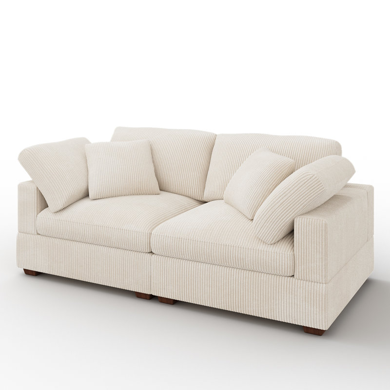 Canapé modulaire Cloud, Beige