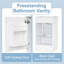 Meuble-lavabo de salle de bain avec lavabo-549867108