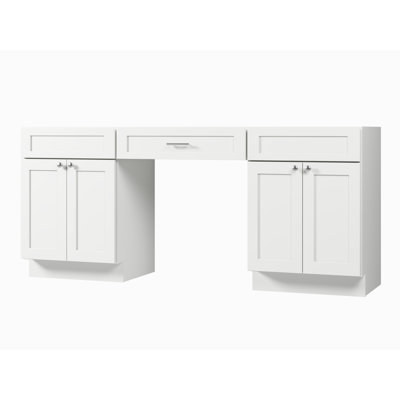 78" Double Bathroom Vanity Base Only
