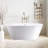 67'' x 32'' Freestanding Soaking Acrylic Bathtub-83845850