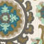 Veropeso Hand-Loomed Contemporary Turquoise Area Rug-17571782