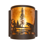 1 - Light Flush Mounted Sconce