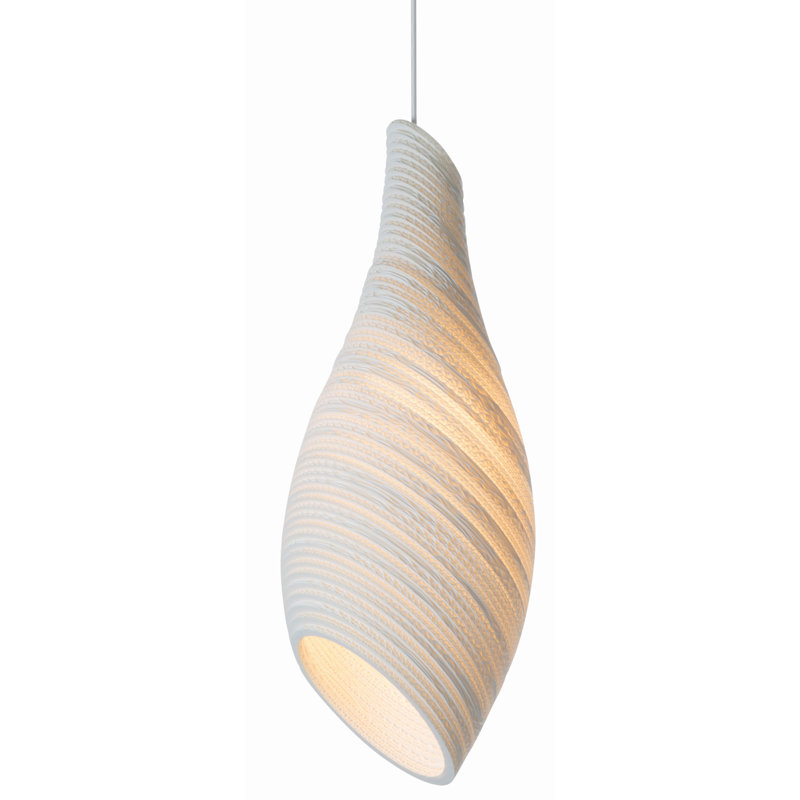 Luminaire suspendu Scraplights Nest 32 - blanc, Blanc, H 33 po x l 13 po x P 13 po