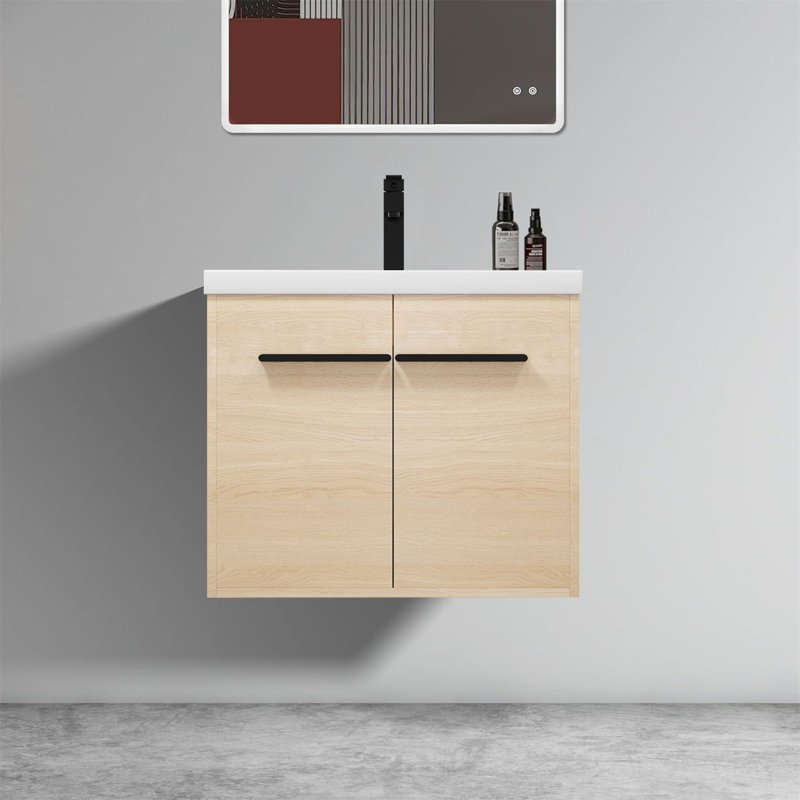 Meuble-lavabo simple avec plateau 23,63 po Hamlig