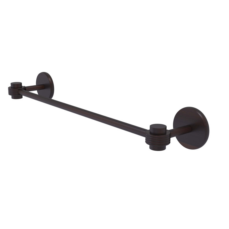 Barre à serviettes murale 36" Satellite Orbit One, Bronze vénitien, H 3 po x l 26,5 po x P 3,9 po