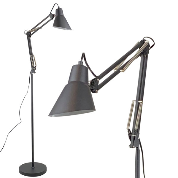 Black Task Floor Lamp