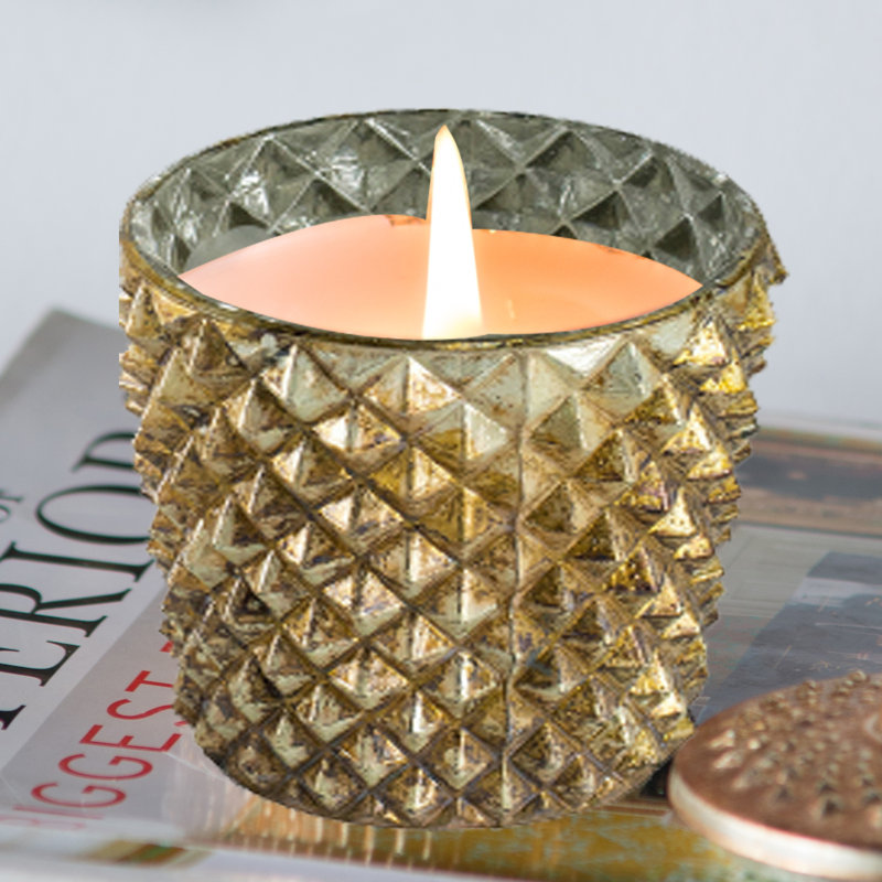 Earl Gray Scented Wax Melt with Glass Holder