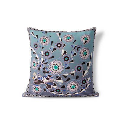 Polyester Throw Square Pillow Cover & Insert