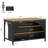 Spacious Farmhouse Kitchen Islands, Mdf And Metal, Rustic Dining Solution
