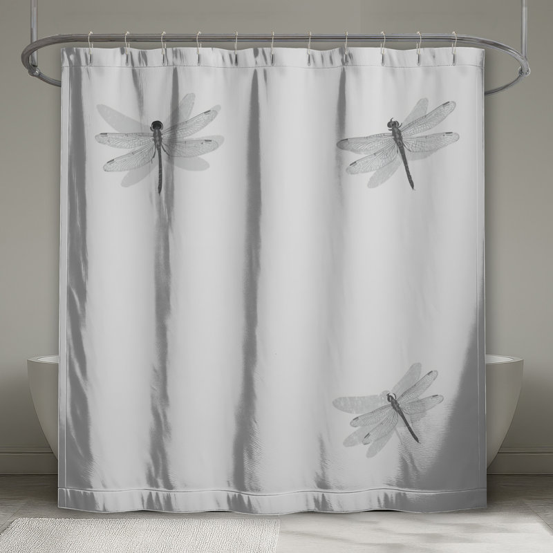 Trois rideaux de douche très longs, L 70 po x H 84 po