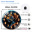 Horloge murale en verre 12 po