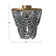Aidescombe Beaded 15" Semi Flush Mount