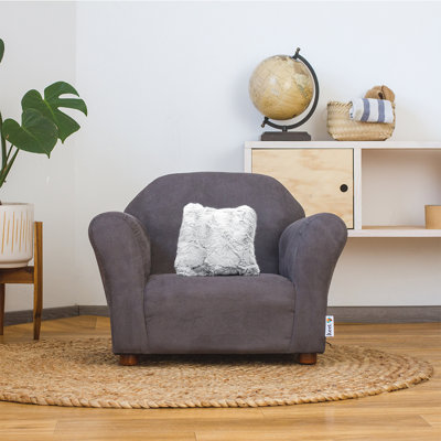 Chaise en micro-suède Keet