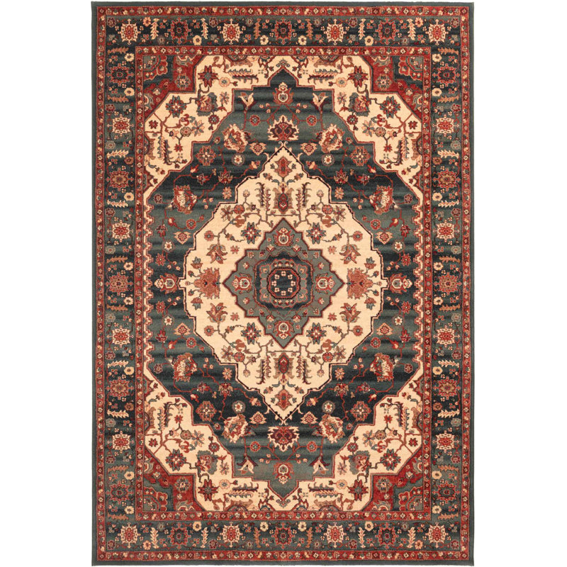 Bergstein Oriental Wool Area Rug, Rectangle 240 x 340cm