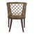 Brown/Dark Brown Leg/Cream Cushion