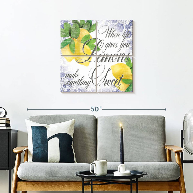 Citrons d'été Tergel II, H 26 po x l 26 po