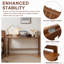 Bureau pliant en bois massif