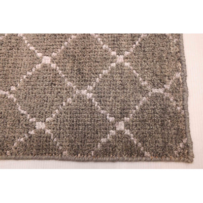 Tapis gris Tangier 5 pi 3 po x 7 pi 6 po