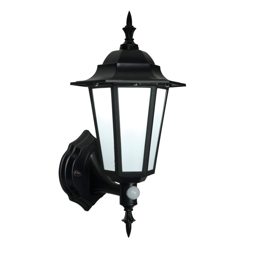 Tuley 38.3cm H Integrated LED Outdoor Wall Lantern with Dusk to Dawn