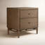 Table de chevet violette