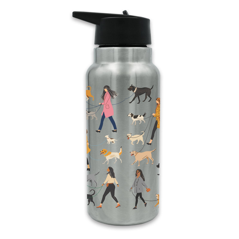 Dog Walking Pattern 32 oz. Tumbler